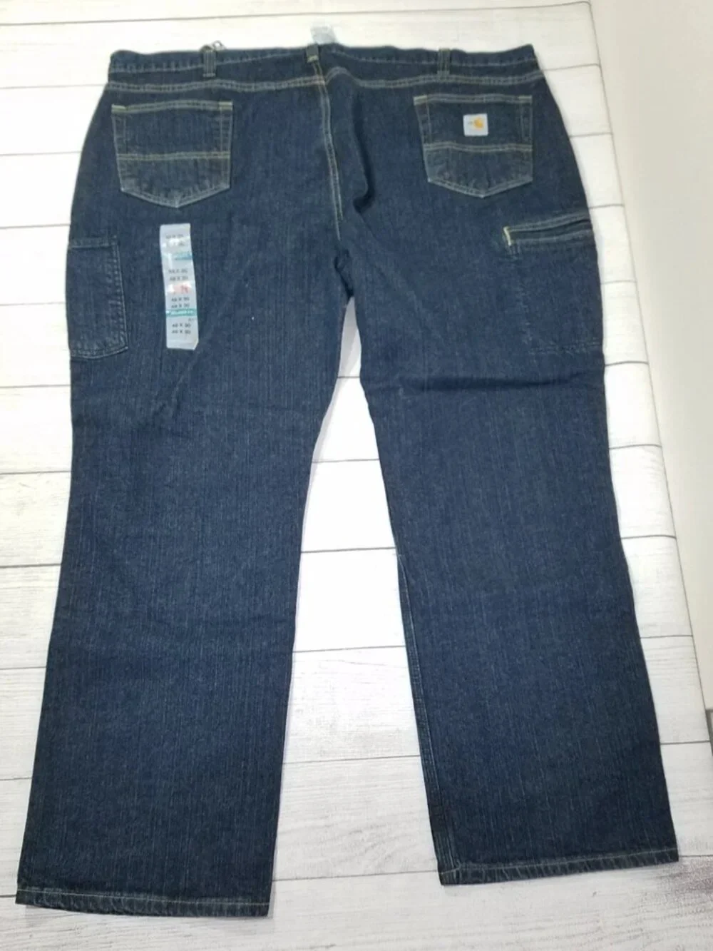 Carhartt FR Flame Resistant Relaxed Fit Rugged Flex Jeans Mens 48x30
